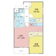 セカンドステージZEROの間取り画像