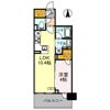 ユニハイム京都七条通り 802号室の間取り画像
