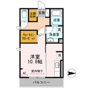 クラヴィーア松江の間取り画像