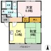 パインズコート新居 B棟の間取り画像