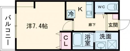 ジーイーサンクの間取り画像