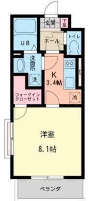 メルシーワンの間取り画像