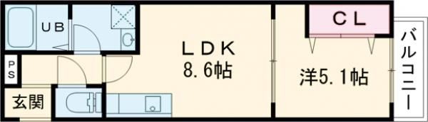 アート門真本町の間取り画像