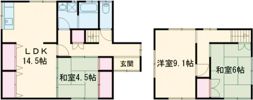 神野町石守 貸家の間取り画像
