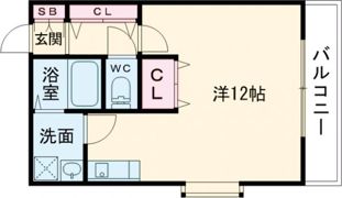 パレス東洋神戸3号の間取り画像