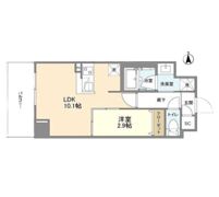 アヴェニール中崎の間取り画像