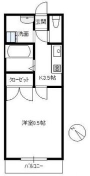 第3間下ビルの間取り画像