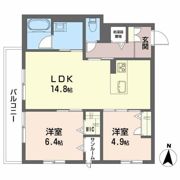 シャーメゾンリーノの間取り画像