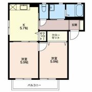 サンクレストⅠの間取り画像