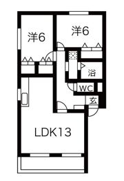 コート半田東A棟の間取り画像