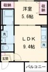 レガルバ沖館の間取り画像