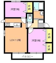 メゾン・シャルムFの間取り画像
