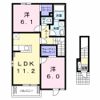 アイリー Bの間取り画像