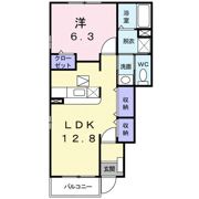 WISH Ⅱの間取り画像