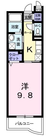 パスコーレの間取り画像