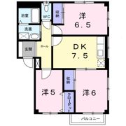 サンフィールド常盤の間取り画像