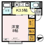 Honey Bee（ﾊﾆｰ ﾋﾞｰ）の間取り画像