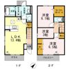横内GARDEN D棟の間取り画像