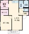 エイトスクウェア芳ケ崎の間取り画像