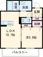 ラ・ルーチェの間取り画像