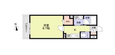 メゾン・ドゥ・フローラの間取り画像