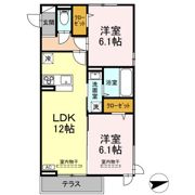グランスクエア Ⅲ番館の間取り画像