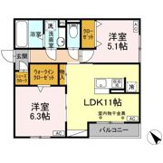 GRAND D-ROOM 花園の間取り画像