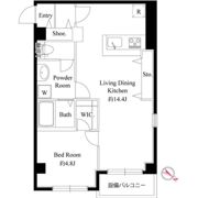 マリエッタ町屋の間取り画像