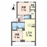 VILLA新町の間取り画像