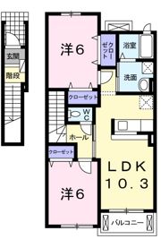 サウスセブンⅠの間取り画像
