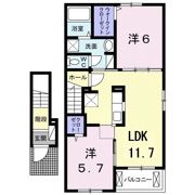 アルバーダⅡの間取り画像