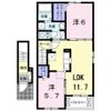 アルバーダⅡの間取り画像