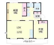 武藤ハイツⅠの間取り画像