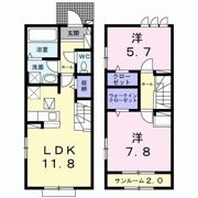 サニーレジデンス S3－3の間取り画像