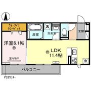 楓 A棟の間取り画像