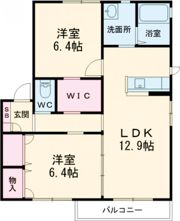 グランマスト林町 A棟の間取り画像