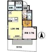 ソレイユ デュオの間取り画像