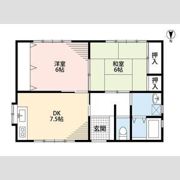 レクセル天王町 Bの間取り画像