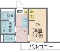 カインドネス鶴見小野の間取り画像