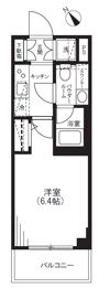 プレミアムキューブ大崎の間取り画像
