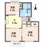 ジョナサン Bの間取り画像