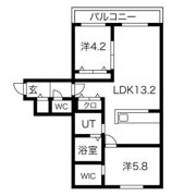 Patio北19の間取り画像