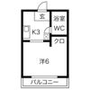 エクセランス松下の間取り画像