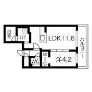 グランエスポワールマルヤマ(GRAND ESPOIR MARUYAMA)の間取り画像