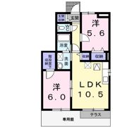 ポポラーレ・モルティの間取り画像