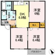 レジデンスINN（A・B棟） A棟の間取り画像