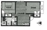パークハイム山本Bの間取り画像