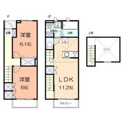 ベルメールの間取り画像