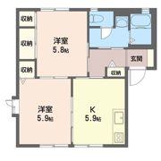 フォンティーヌAの間取り画像