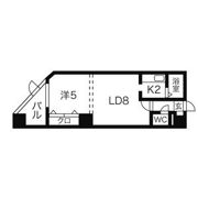 パークヒルズ東札幌の間取り画像